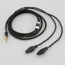 8 Core Balanced Pure Silver Plated Earphone Cable For Sennheiser HD580 HD600 HD650 HDxxx HD660S HD58x HD6xx