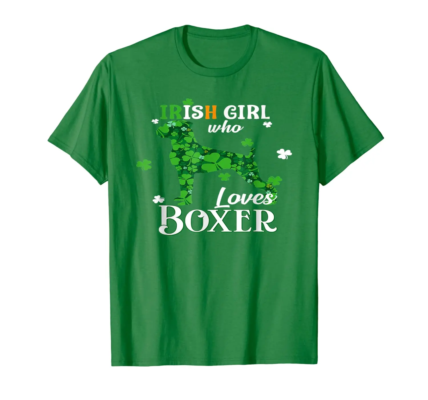 

St Patricks Day Irish Girl who loves Boxer Shirts