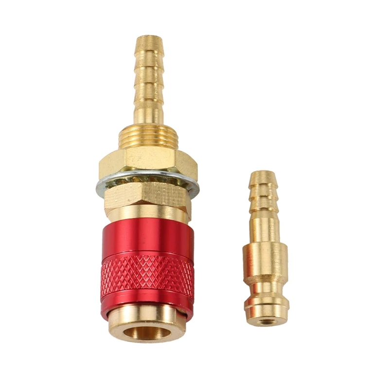 

Water Cooled Gas Adapter Quick Connector Fitting For TIG Welding Torch Or MIG Welding Torch Plug