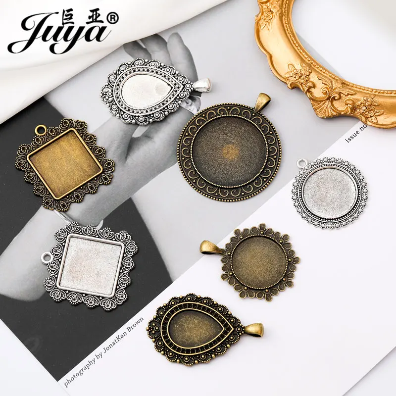 5 шт./лот бабочка панк винтажная подвеска кабошон основа Камея 20 мм Пустой Лоток