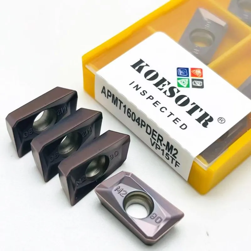 APMT1604 M2 VP15TF H2 APMT1135 vp15tfкарбидный концевой фрезерный инструмент Фрезерный Φ APMT1604PDER