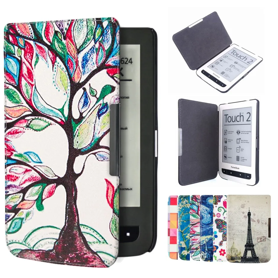 Чехол для электронной книги Pocketbook 614/614 Plus/615/624/625/626Touch Lux2 из искусственной кожи |