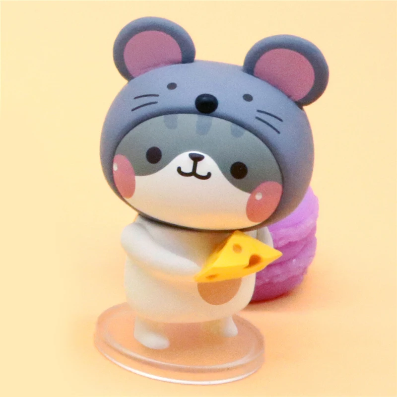 

Blind Box LAMTOYS Anime Figure Chaos Factory ChewyHams Cat Series Mini Lucky Toys Model Little Shop Random Doll Gift Decoration