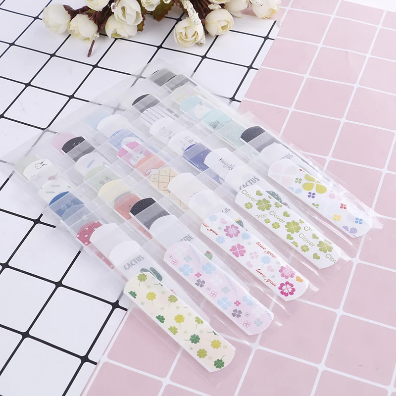 

10pcs/lot Waterproof Kids Band Aid Cartoon Adhesive Bandage Wound Plaster Kits