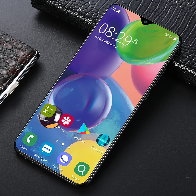 

Global Version A90 8GB128GB/256GB Mobile Phone 6.8 Inch Water Drop Screen Smart Phone Dual SIM Fingerprint ID Cell Phone Celular
