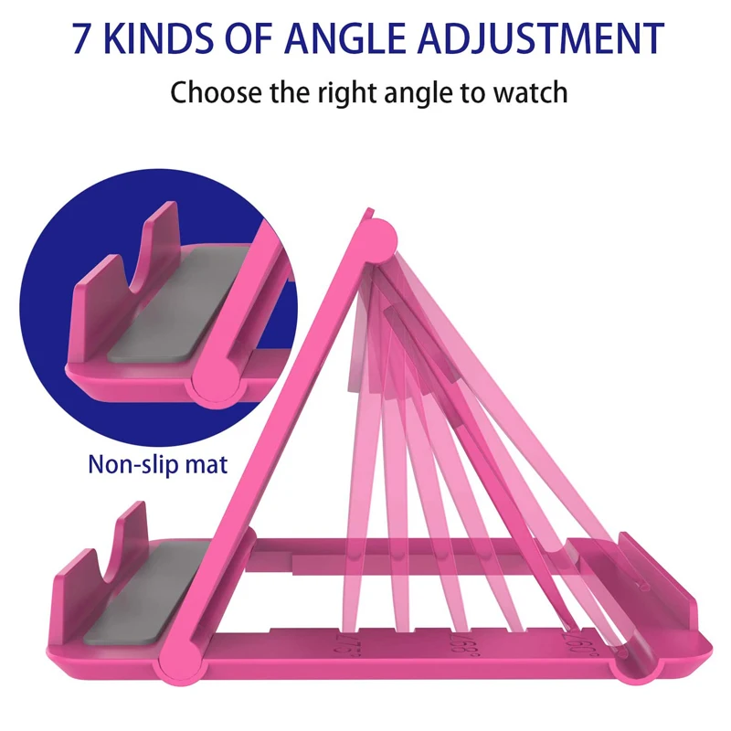Adjustable Phone Holder Universal Foldable Desk Holder For Iphone 13 12 11 Pro Samsung Huawei Xiaomi Redmi Tablet Holder Travel