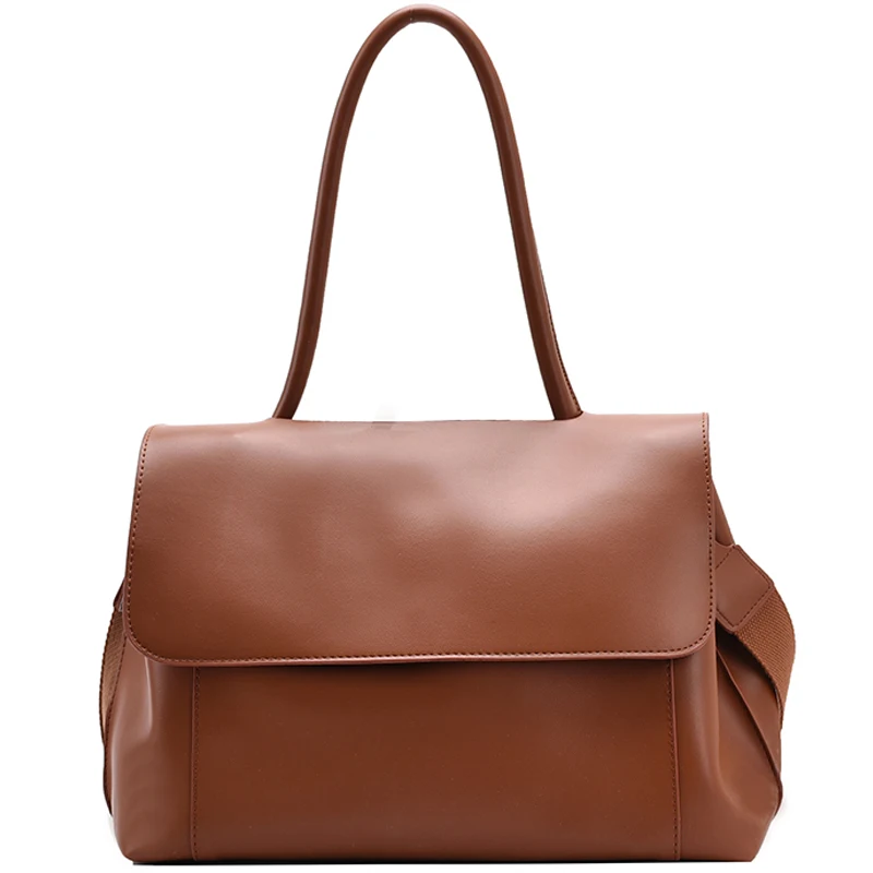 

Unique Design Simple Ladies Bag 2020 Winter New Fashion Large-capacity Shoulder Bag Wild Messenger Bag Female Star Handbag