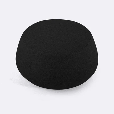 Size L black color Создатель секционный диван эллипс оттоманс ноги современный диван Кама кашемир тканевый стул оттоманс диван набор мебель для гостиной - Цвет: Size L black color