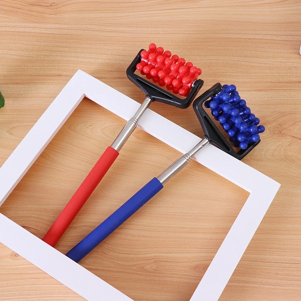 

1pcs Back Scratcher Telescopic Massage Case Adjustable Handy Stainless Steel Pen Clip Pocket Scratching Kit Dragon Claw 21-58cm