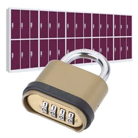 outdoor anti theft alloy cabinet home security hardware rustproof digit combination code gate door padlock number locker