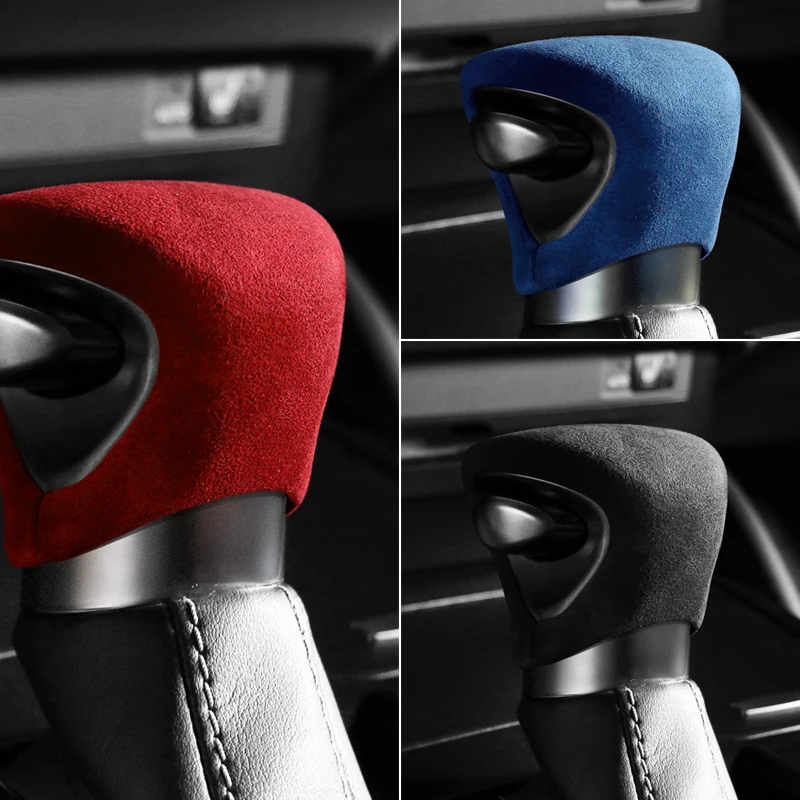 BETTERHUMZ Алькантара для Lexus ES260 ES200 ES300 h 2018-2021 шестеренка наклейка на крышку молдинги