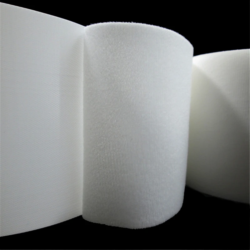 Крючок петля на клейкой основе для подгузников сумок стульев 100% нейлон 1 метр