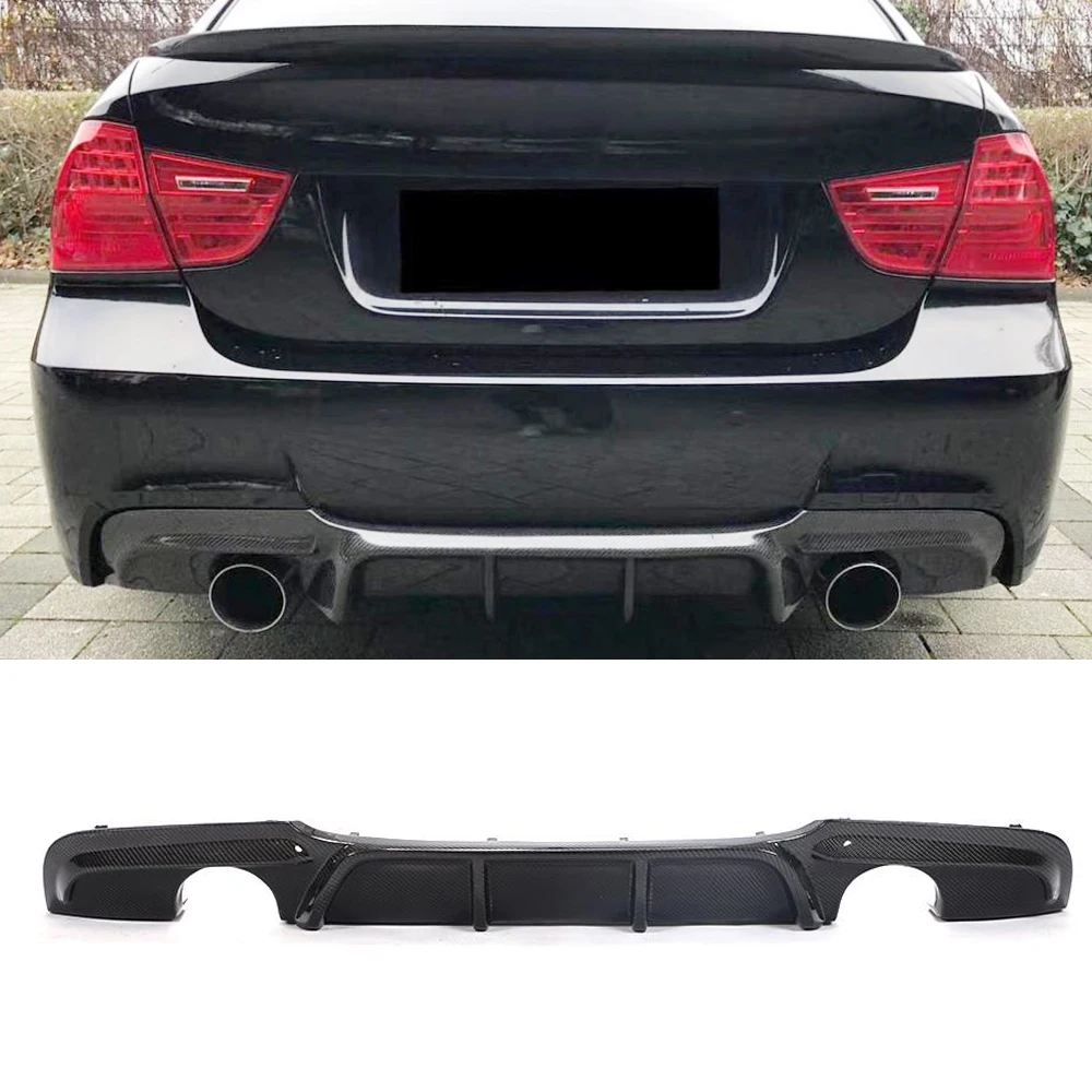 Диффузор для заднего бампера спойлер BMW 3 серии E90 M Sport 325i 335i 2009-2012 диффузор губа из