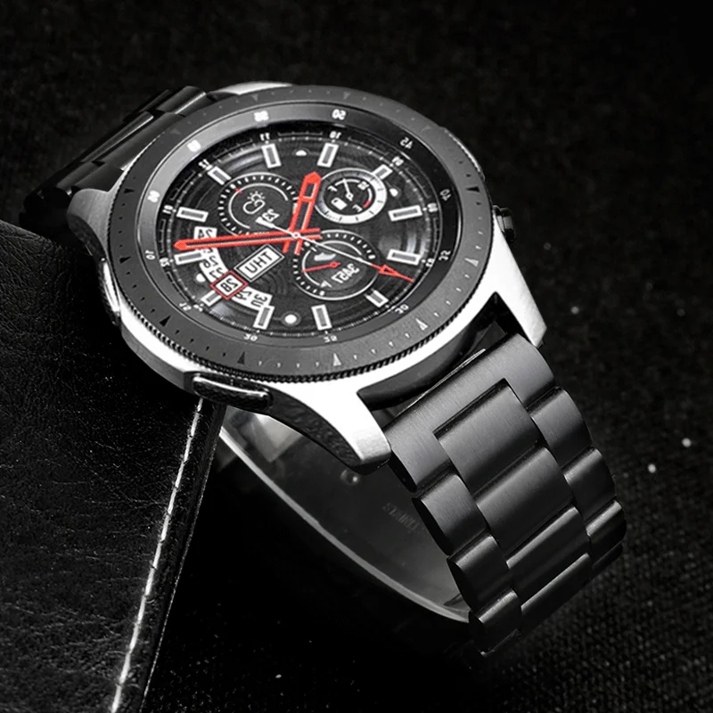 Ремешок из нержавеющей стали для Galaxy watch 46 мм металлический браслет Samsung Gear S3 Frontier