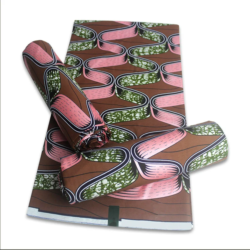 Большая Акция африканская восковая гладкая хлопковая ткань с принтом Анкары для