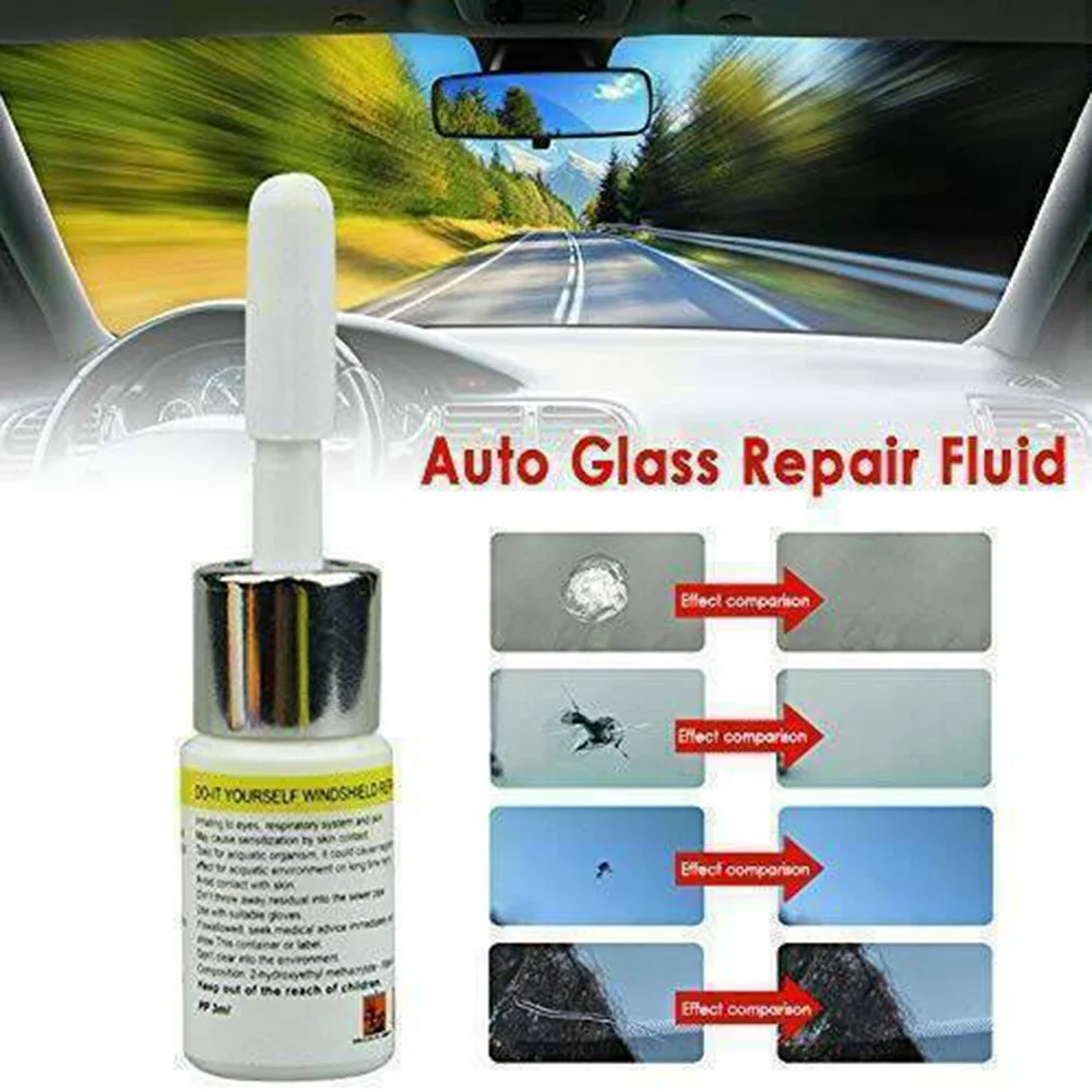 

Fluid Repair Fluid Set Crack Chip Tool Car Auto Automotive Glass Repair