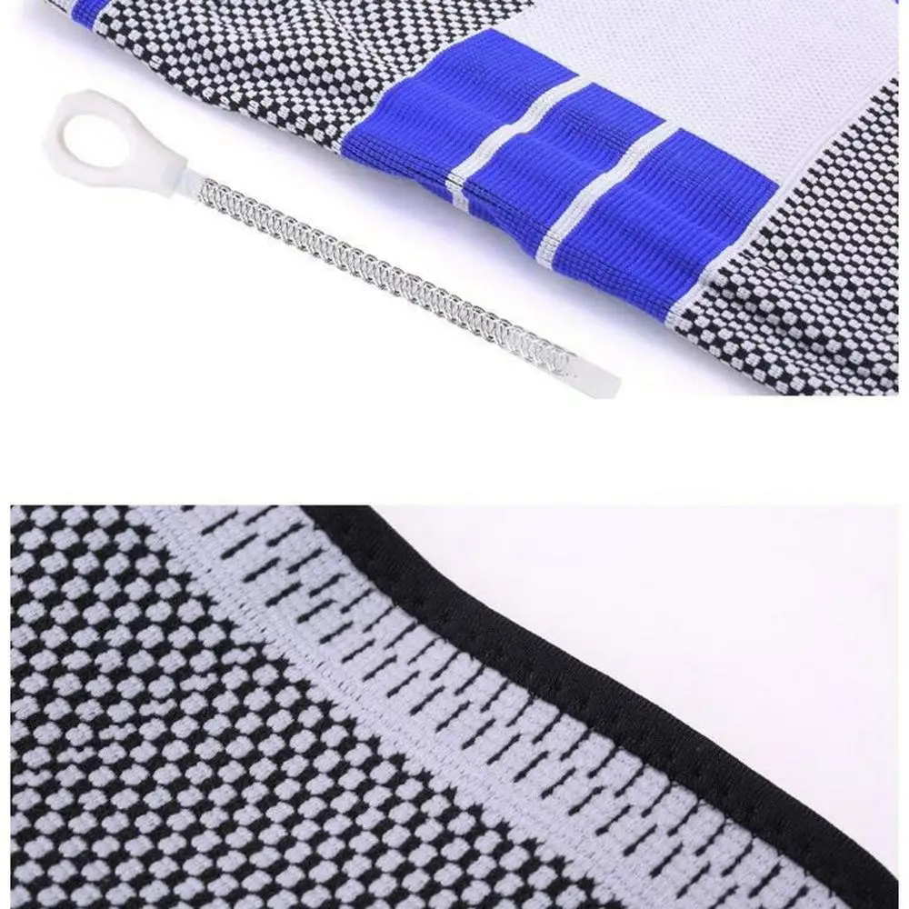 

Knee Support Compression Silicone Kneepad Spring Knee Brace Strap Patella Medial Protector Meniscus Protection Sport Running Gym