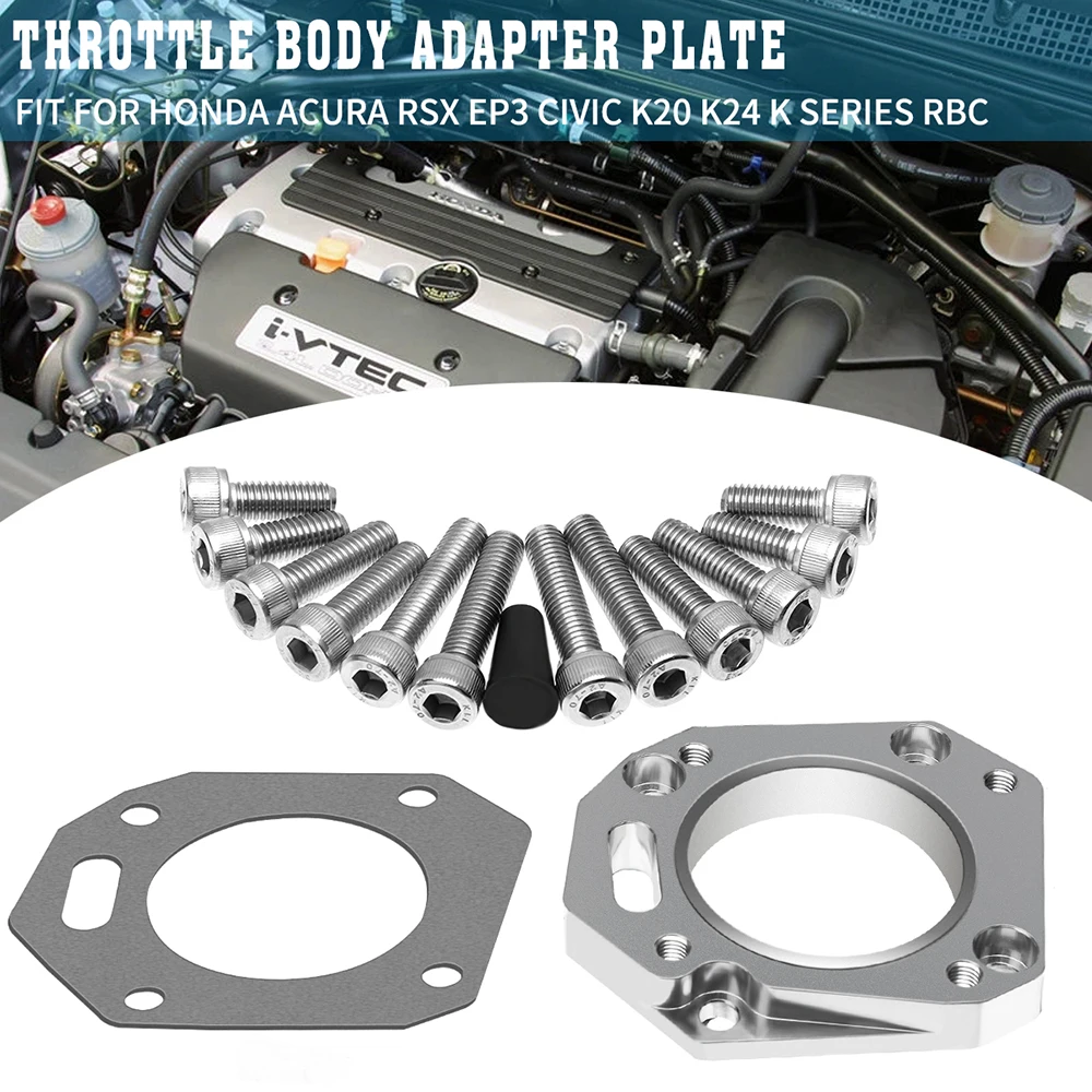 

RBC Throttle Body Adapter Plate For Honda Acura RSX EP3 for Civic K20 K24 K Series