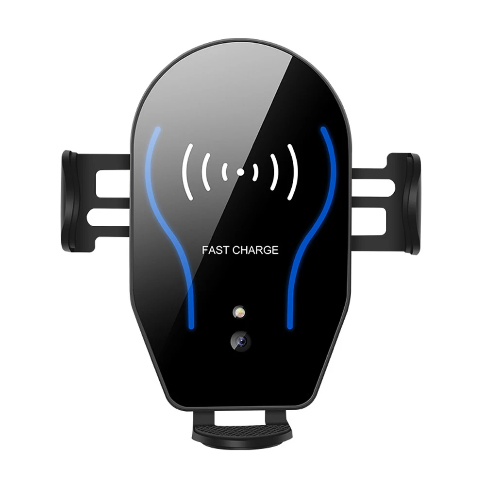 

Car-borne Infrared Induction Wireless Telephone Charging Holder 10W Fast Charging Mobile Charger Bracket