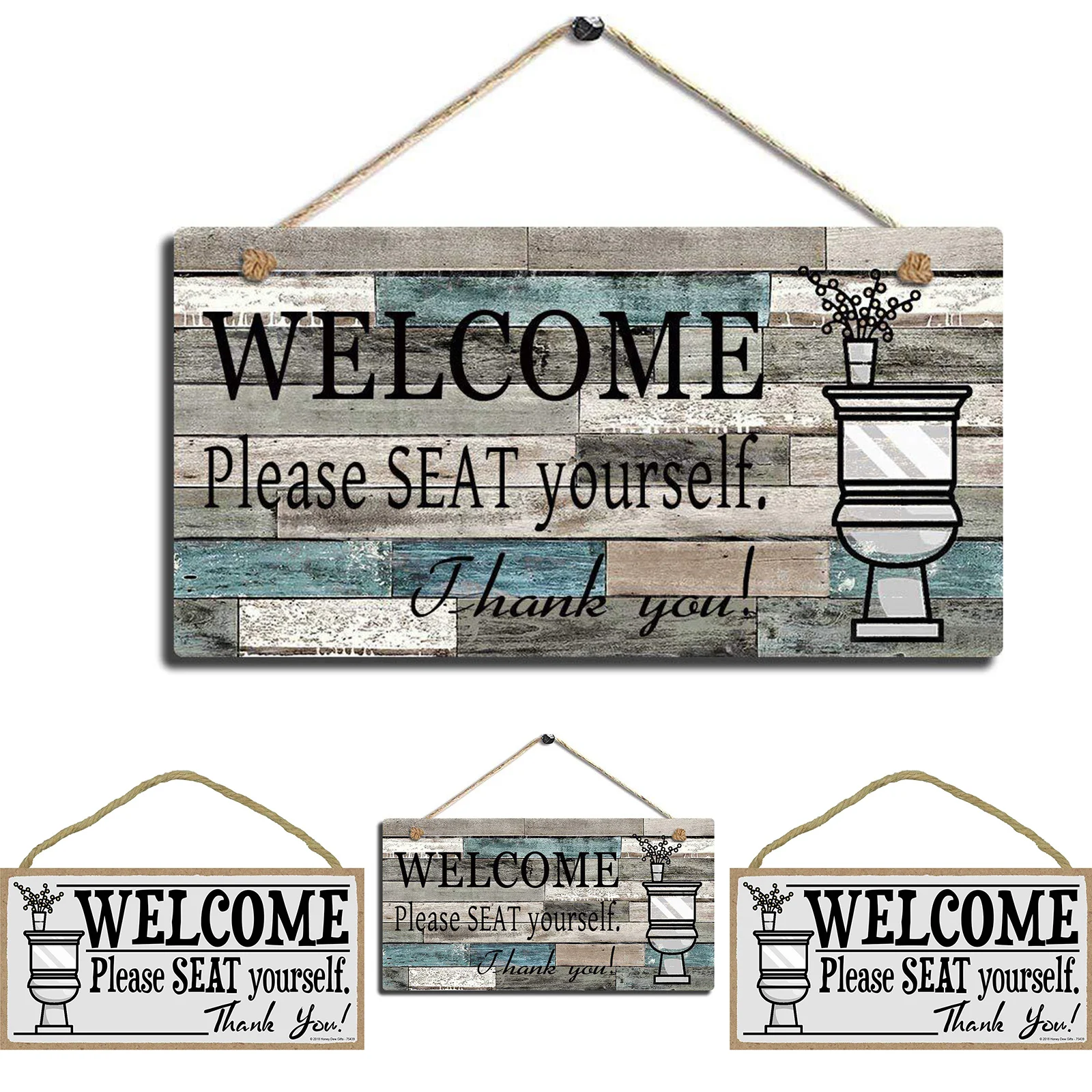 Деревянная вывеска для ванной комнаты 1 шт. подвесная табличка Настенная