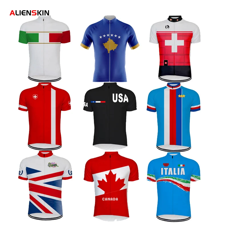 Футболка Ltaly Pro для велоспорта Джерси быстросохнущая США и Канады лето | Спорт