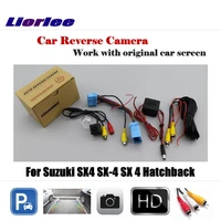 car rearview reversing parking camera for suzuki sx4 sx 4 sx 4 hatchback display rear view backup back cam
