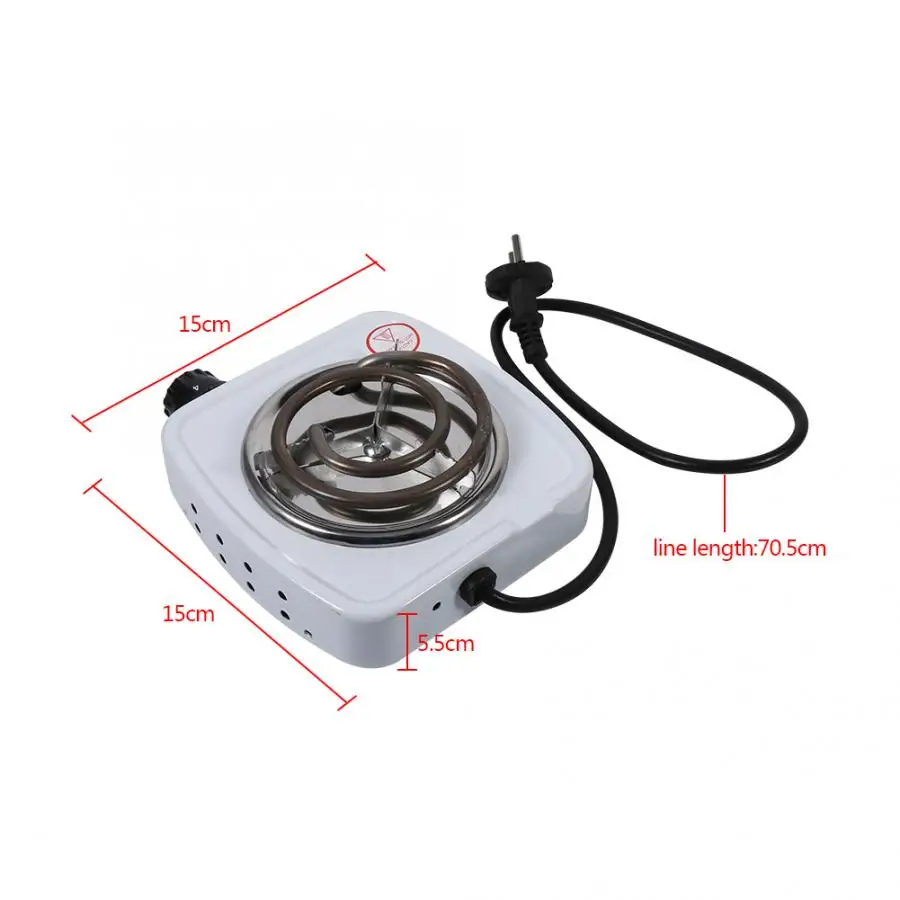 

500W Electric Stove Kitchen Utensil Electric Stove Hot Plate Iron Burner Home Kitchen Cooker Coffee Heater Cooking Appliances