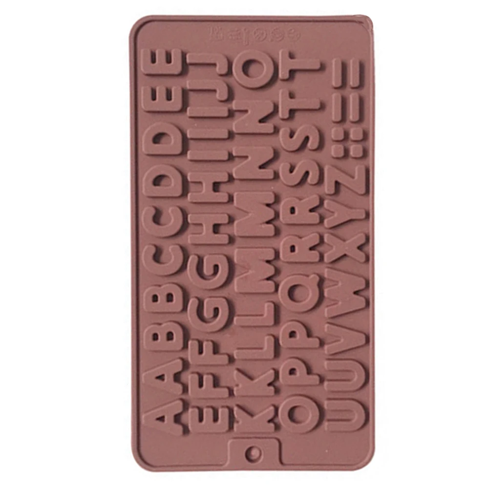 

DIY Cake Kitchen Bakeware Mould Letter Number Silicone Chocolate Mold Decorating Non-Stick Cute Mold Decoration Tools