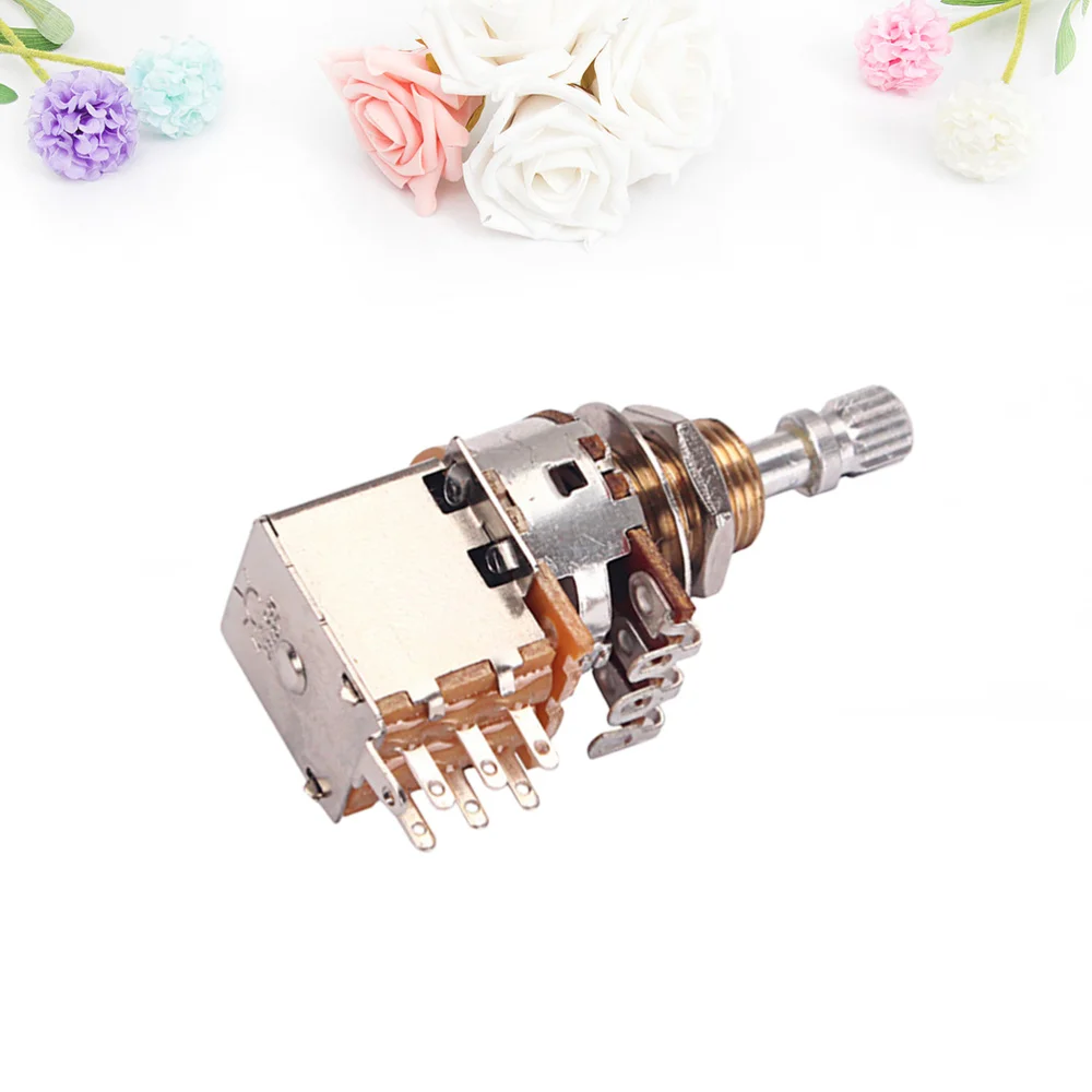 

PG407 B500K Guitar Pots Potentiometer Audio Taper Low Friction for Guitar Bass