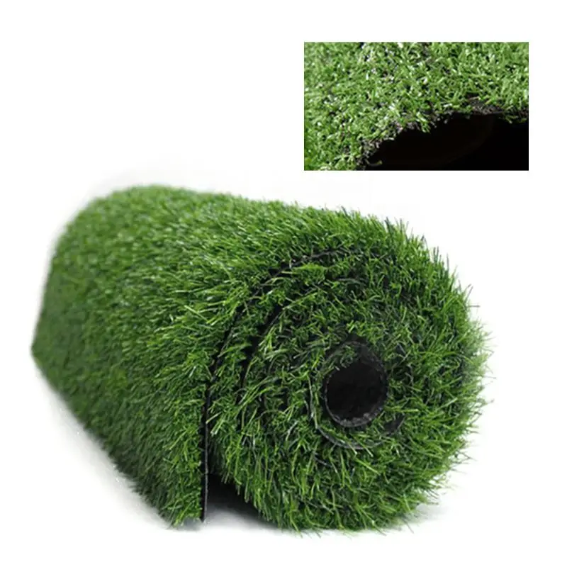 

1cm Thickness Artificial Lawn Carpet Fake Turf Grass Mat Landscape Floor Decor