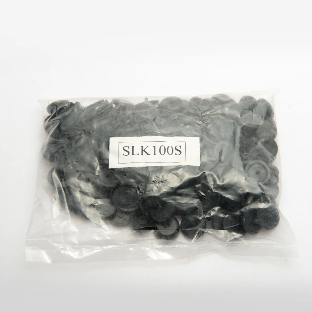 100 шт./лот универсальный замок ремня безопасности кнопки держатели шпильки