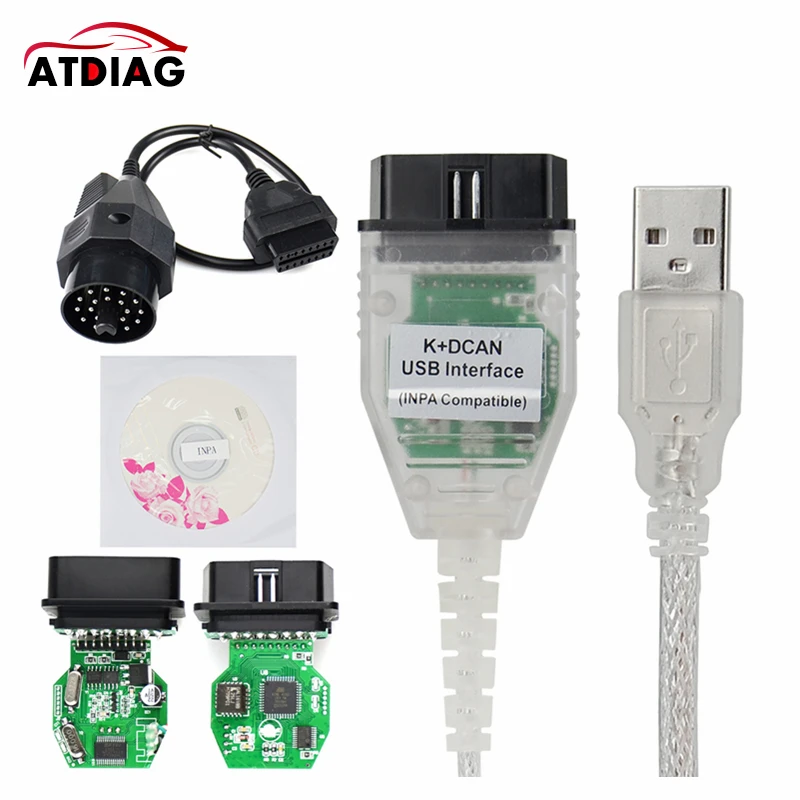 2021 Новинка для BM * W INPA K + CAN с 20pin без переключателя DCAN USB интерфейсный кабель
