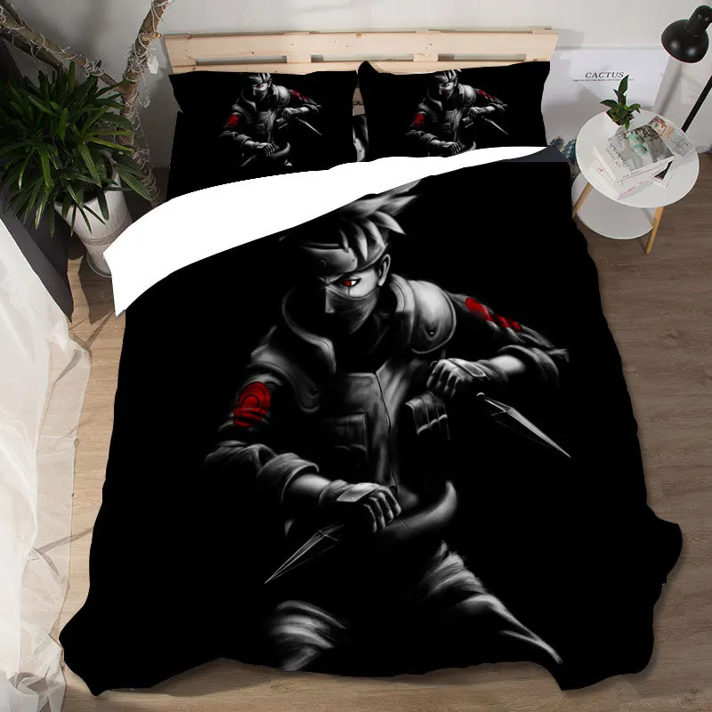 Домашний текстиль постельное белье Наруто Ropa De Cama Sabanas подарок 3d комплект постельного белья королевского размера Комплект постельного белья s для девочек постельное белье поплин
