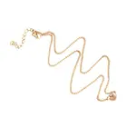 Золотое мини Очаровательное ожерелье с кулоном в виде крошечного сердца цепочка до ключиц для женщин