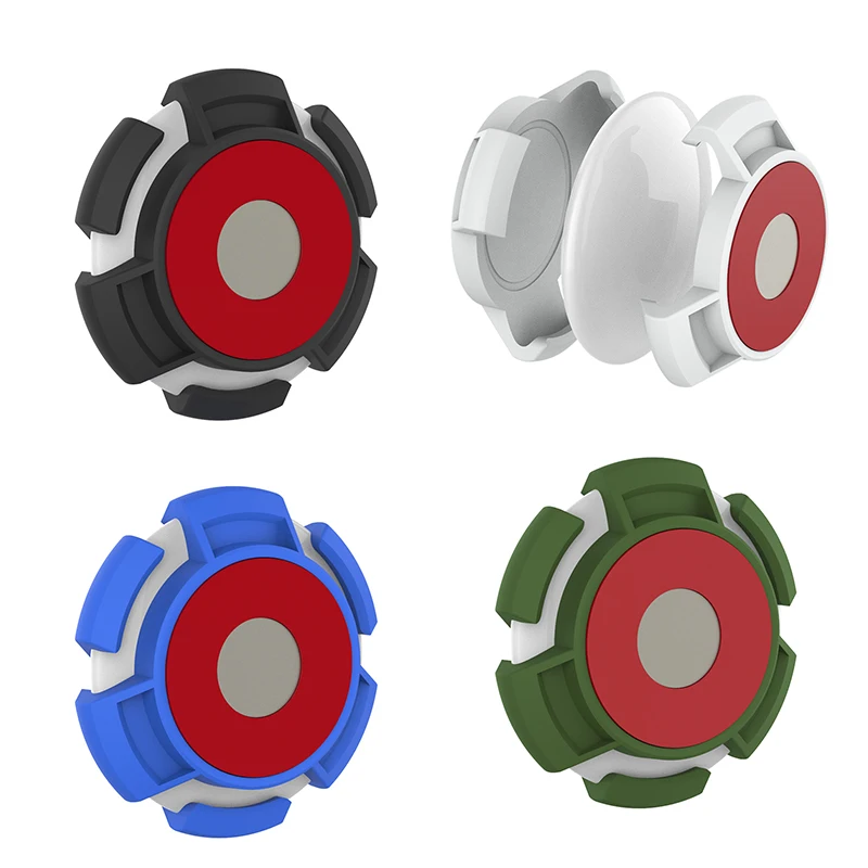 

Creativity Soft Silicone For Apple Airtags Locator Protective Sleeve Metal Ring Buckle Sports Soft Plastic Shell