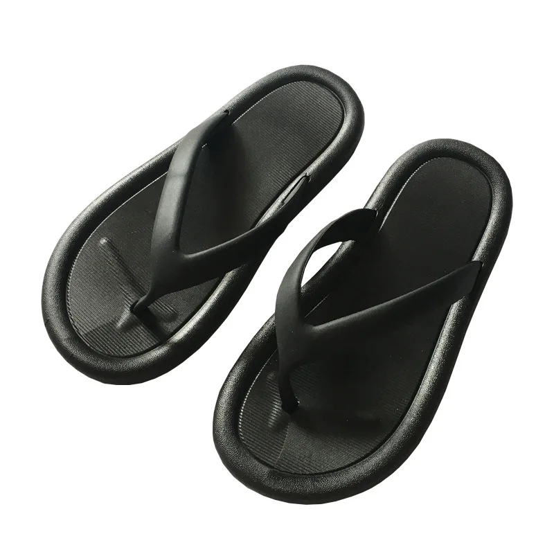 

Summer 2021 Women Flat Flip Flops High Quality Beach Sandals Anti-slip Women Casual Shoes Flat Slipper Woman Sandalia Feminina