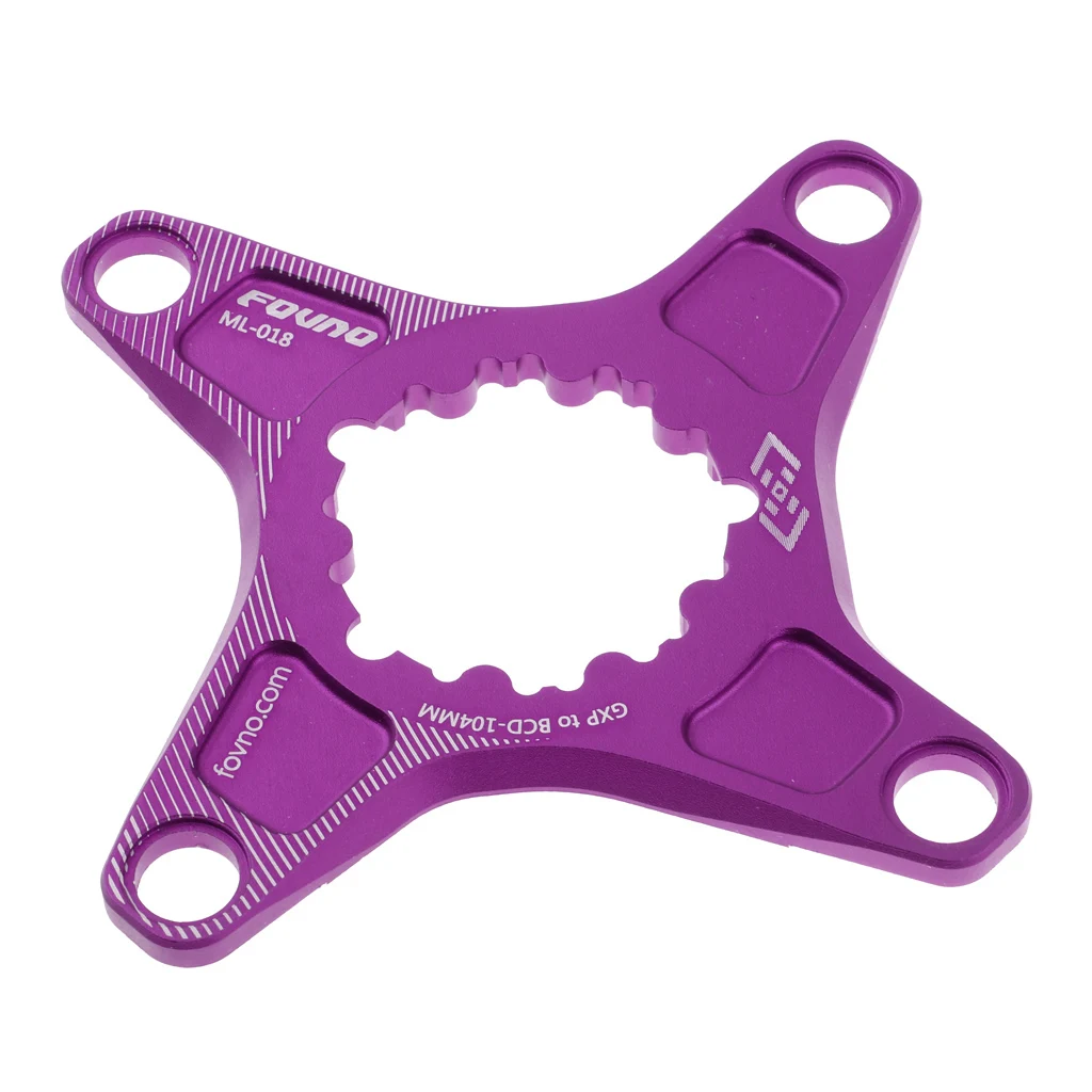 Велосипедный коленчатый адаптер Spider GXP на BCD 104 мм переходник для горного и