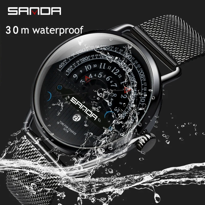 Часы мужские Новое поступление роскошные модные спортивные часы индивидуальные