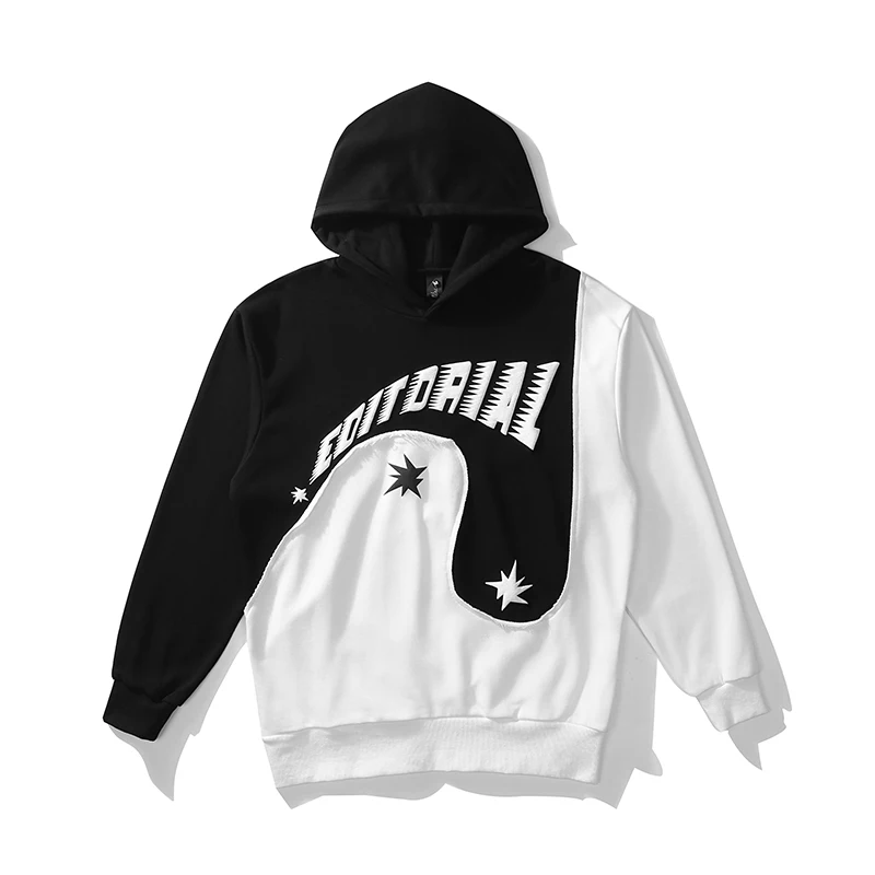 

Худи мужское и женское махровое с надписью «очень странные дела»