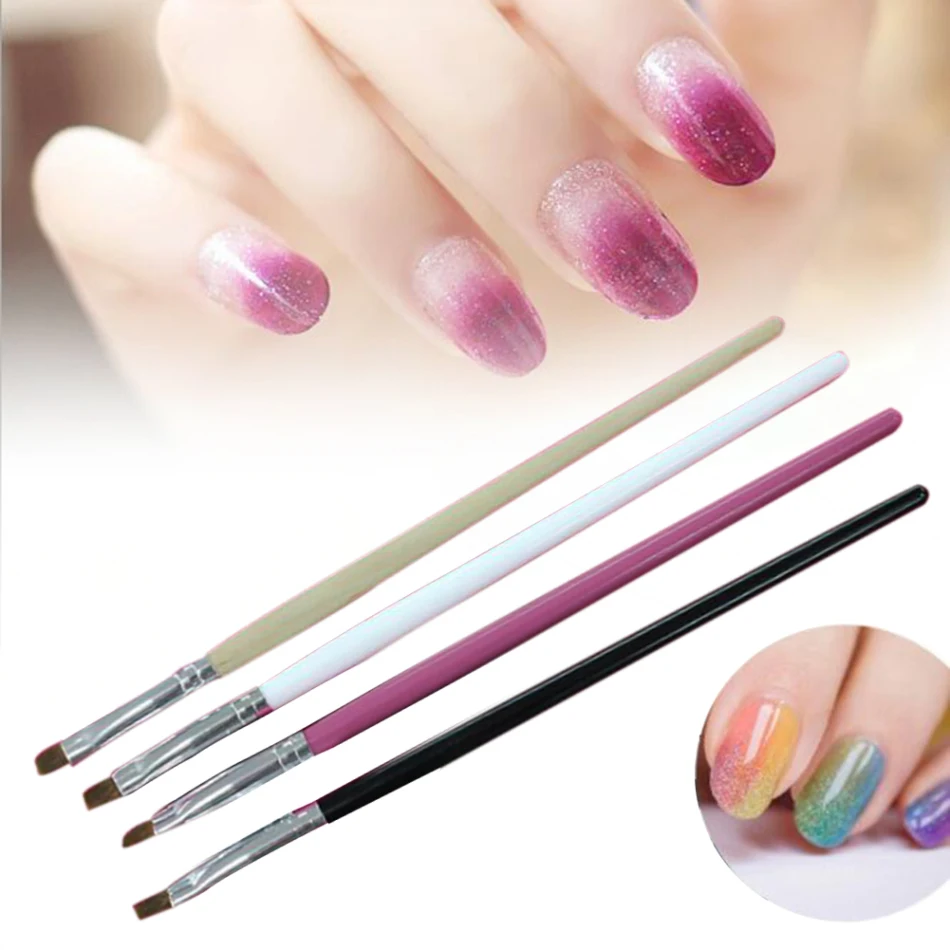 Рисование резьба ручка маникюрная щетка для ногтей акриловая из соболя кисти