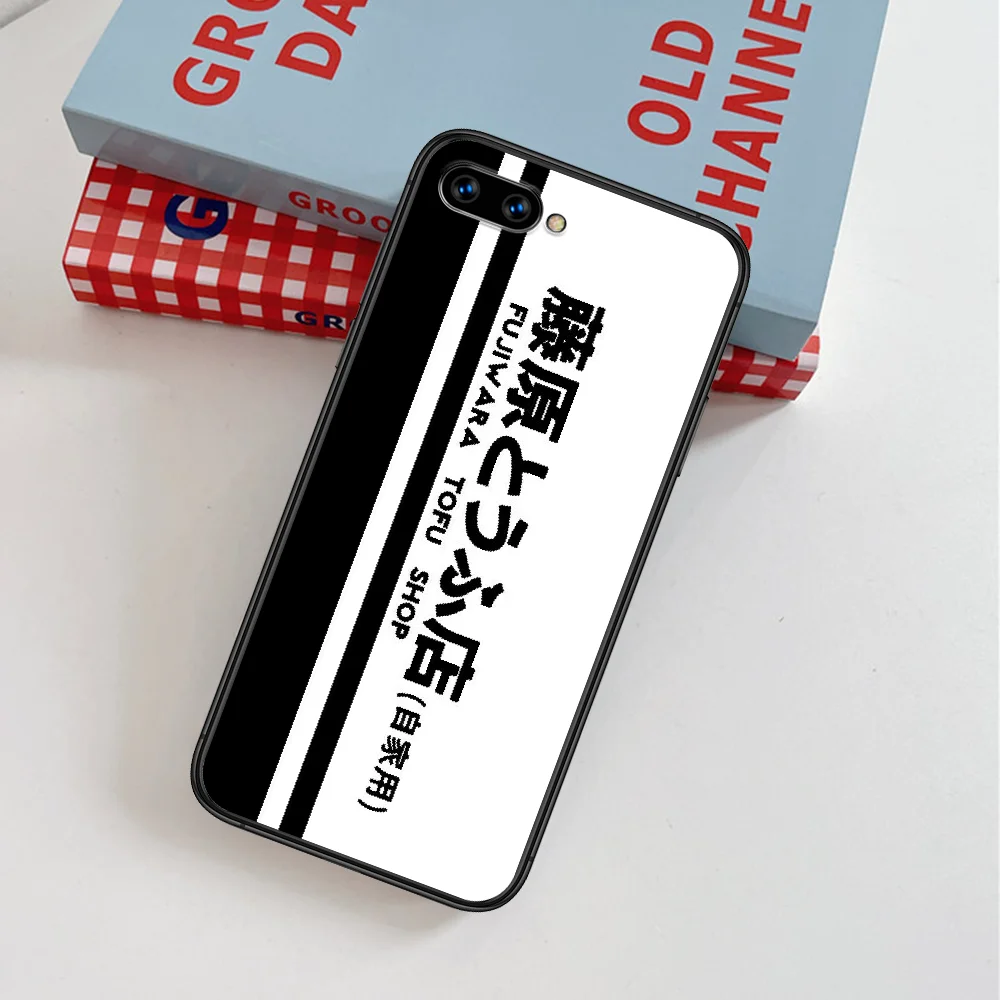 

Initial D AE86 Sport Car Phone Case For Huawei Honor 6A 7A 7C 8 8A 8X 9 9X 10 10i 20 Lite Pro Play black Cell Luxury Coque