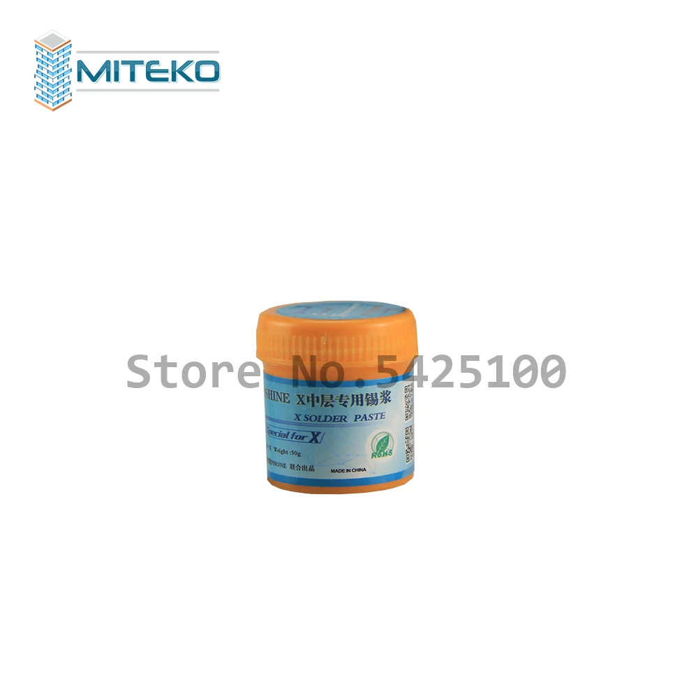 G-Lon Reballing Stencil and Solder Paste for X/XS/XSMAX Tinning Set with Welding Fluxes Mainboard Repair | Мобильные телефоны и