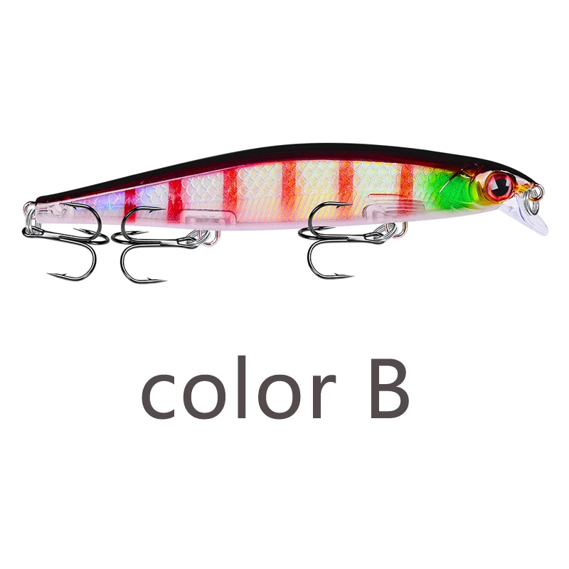 1 шт. 11 см 13 г Гольян рыболовная приманка лазерная жесткая искусственная