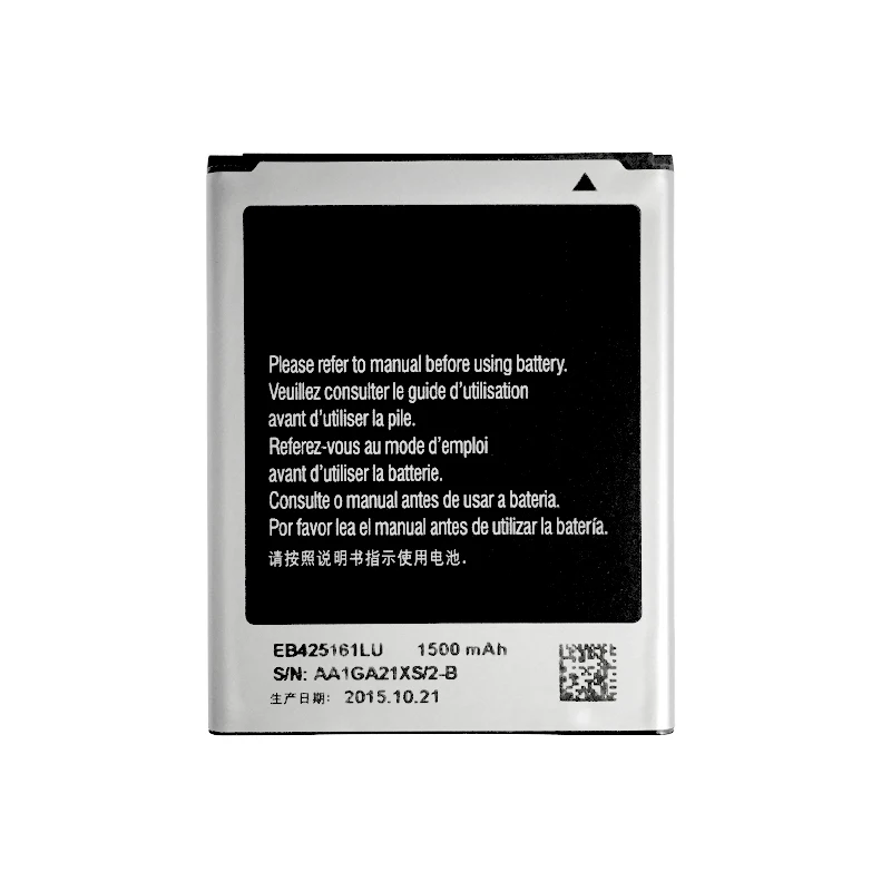 Оригинальный аккумулятор OHD 2 шт. EB425161LU для Samsung S7560 S7566 S7568 s772 S7580 i8190 I739 I8160 S7582