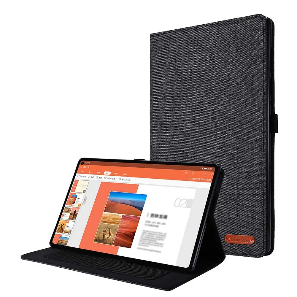 

Чехол для Lenovo Tab M10 FHD Plus 10,3, плоский защитный чехол из искусственной кожи для планшета Lenovo Tab M10 FHD Plus 10,3 дюйма