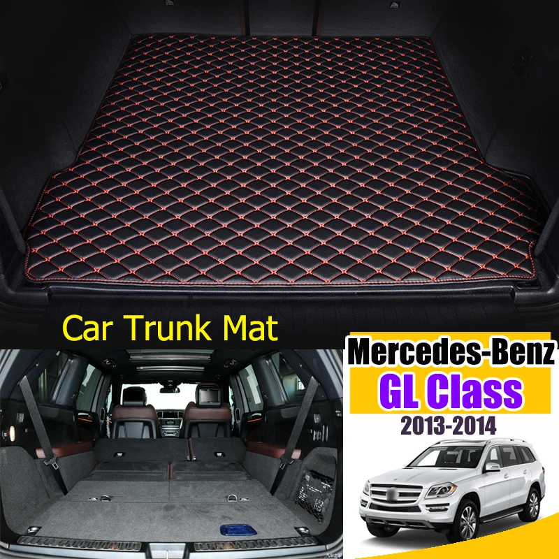 Изготовленные на заказ кожаные багажнике автомобиля коврики для Mercedes-Benz GL Class