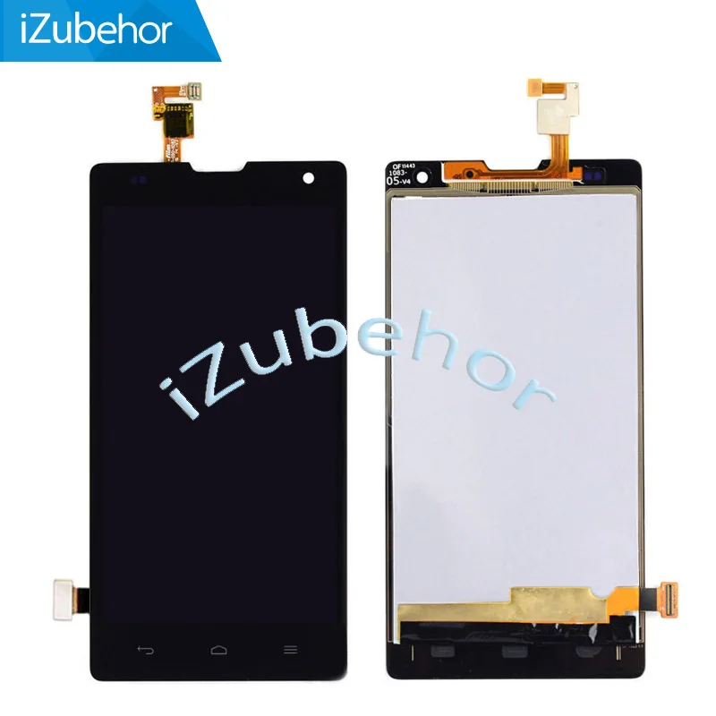 100% гарантия ЖК дисплей для Huawei Honor 3C G740 + сенсорный экран дигитайзер стекло в сборе