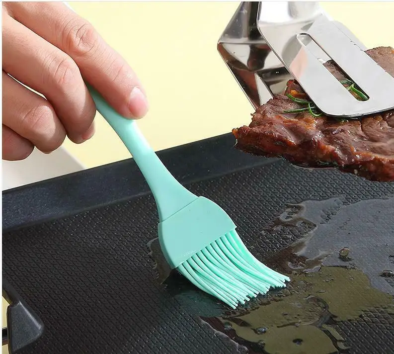 Новая силиконовая щетка для барбекю кухонная утварь выпечки инструмент твердая