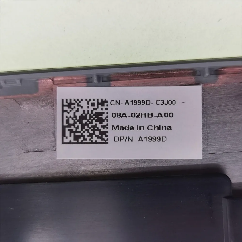 Новый оригинальный верхний корпус клавиатуры с крышкой рамки для Dell Latitude 5510 E5510 Precision 3551 A1999D AP2UJ000400 на серебре.