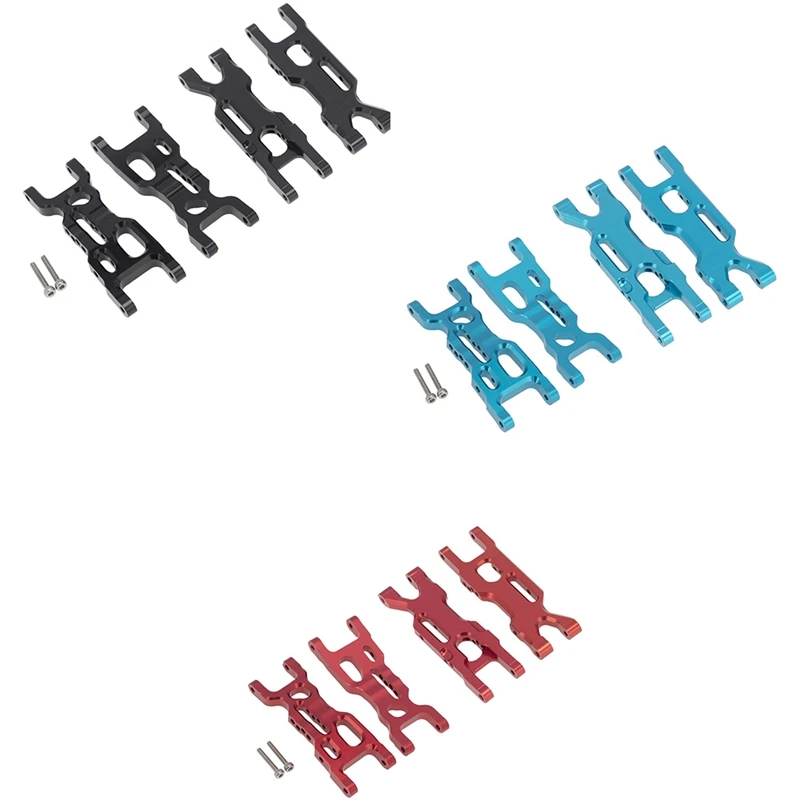 

4 шт., металлические передние и задние подвесные рычаги для Losi 1/18 Mini-T 2,0 2WD Stadium RC